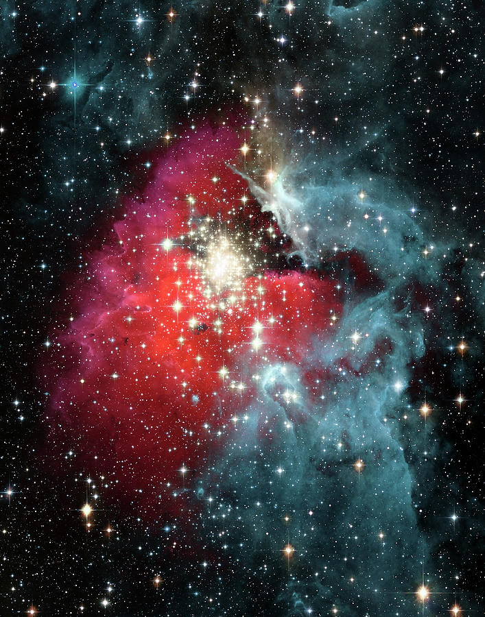 Gas Nebula - Deep Space Photograph by Steve Allen