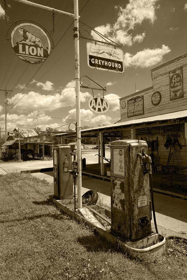 Gas Pump Nostalgia Photograph by Kathy Clark