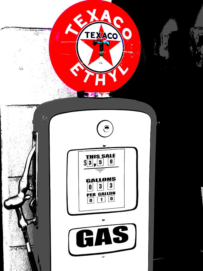 Gas Pump Usa  Photograph by Funkpix Photo Hunter