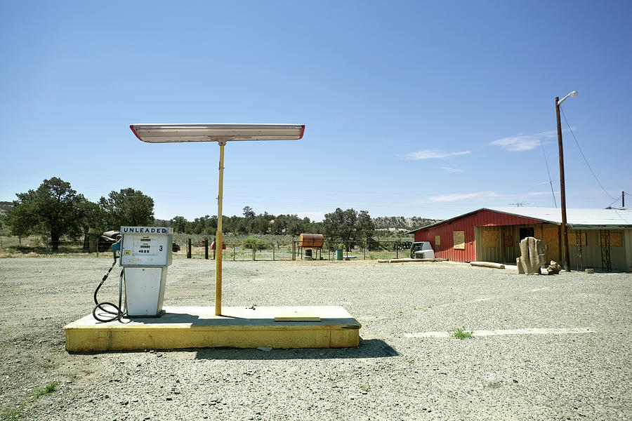 Gas Station Photograph by Amygdala imagery