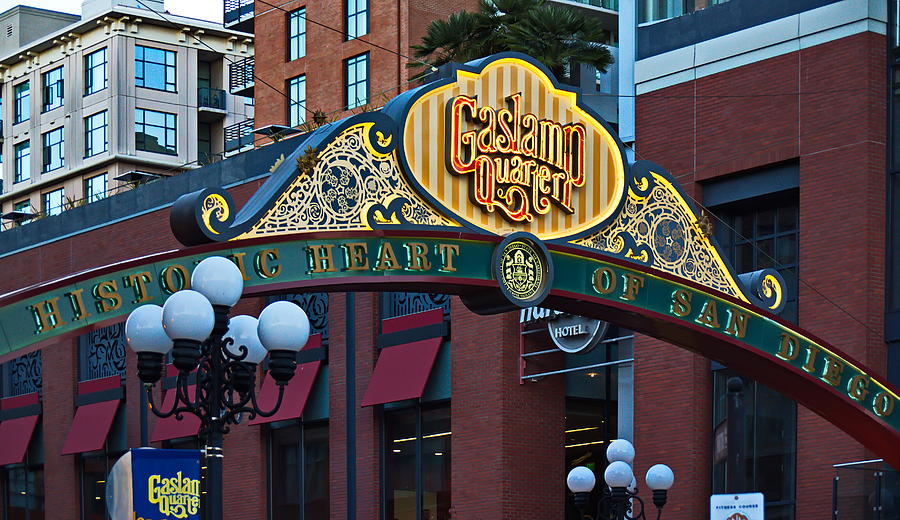 Gaslamp Quarter Photograph