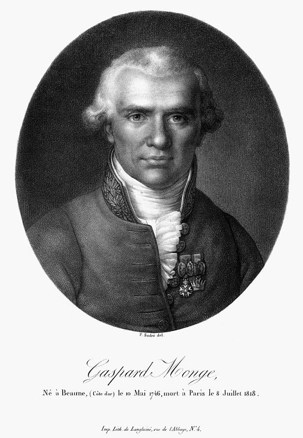 Gaspard Monge (17461818) Painting by Granger Pixels