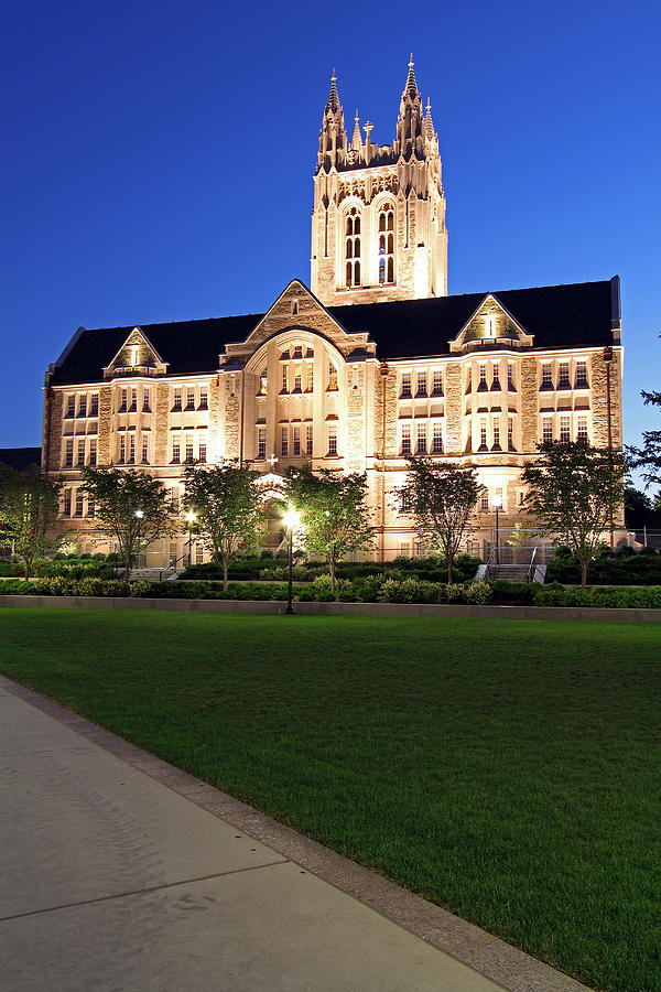 Gasson Hall at BC Photograph by Juergen Roth