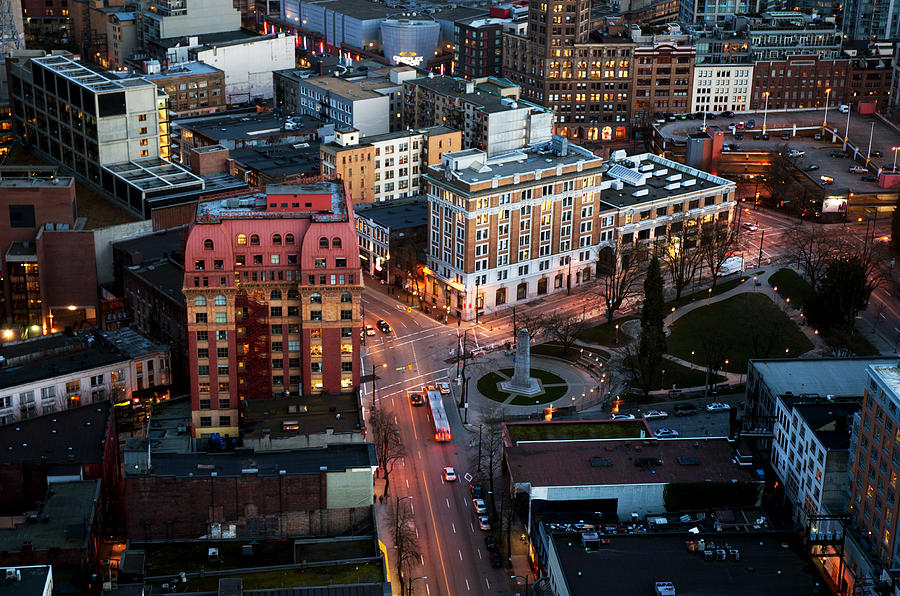 Gastown Photograph - Gastown Vancouver BC by ADT Gallery
