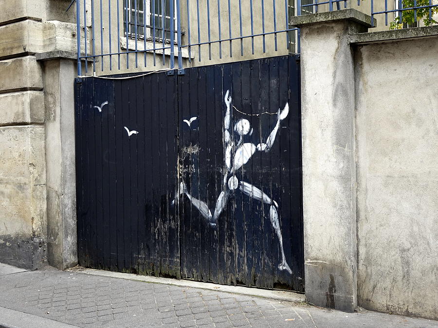 Gate Art In Paris France Photograph by Rick Rosenshein