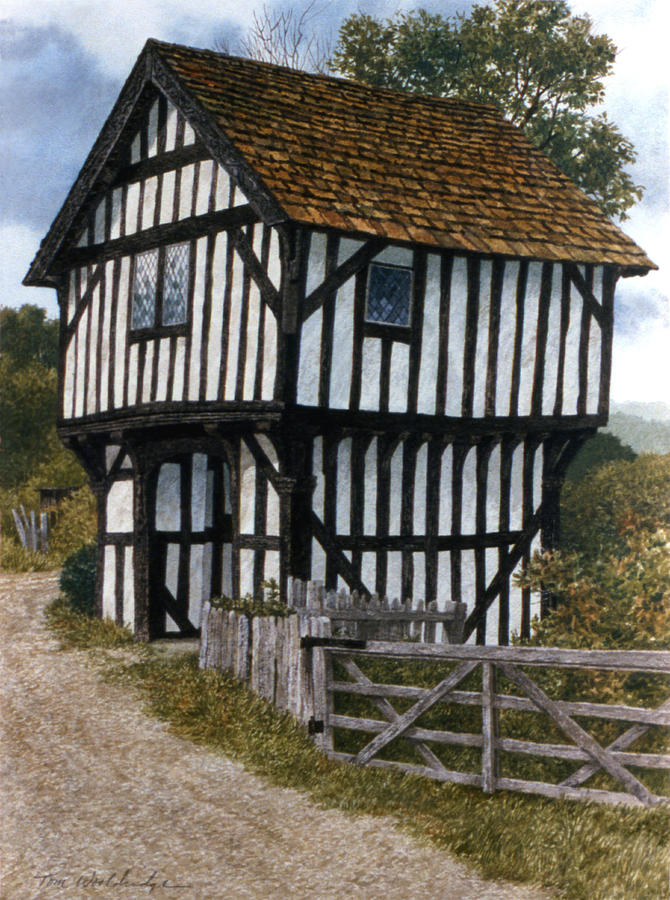 Gate House Painting by Tom Wooldridge
