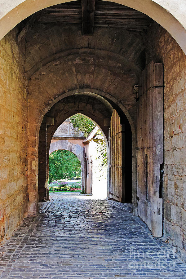 Gate to Rothenburg Photograph by Elvis Vaughn