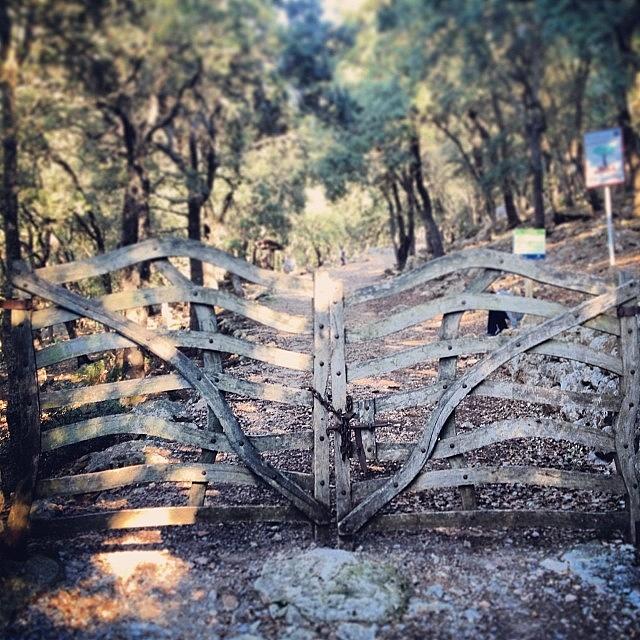 Mountain Photograph - #gate To The #mountains. #tramuntana by Balearic Discovery
