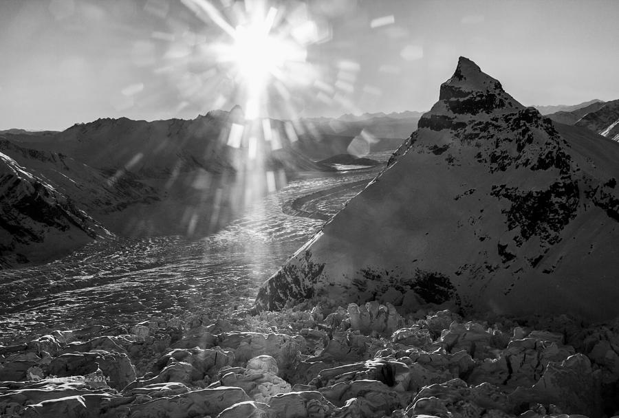 Gates Glacier Photograph by Fred Denner