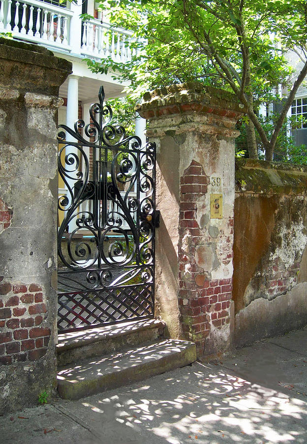 Gates of Charleston 1 Photograph by Deborah Ferree