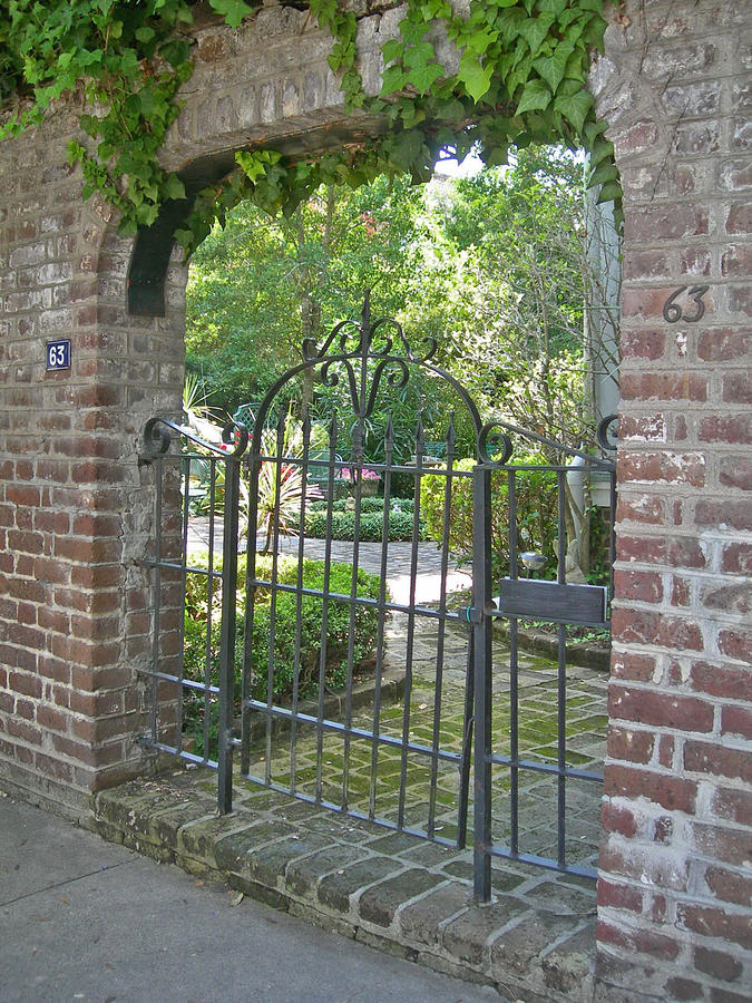 Gates of Charleston 4 Photograph by Deborah Ferree