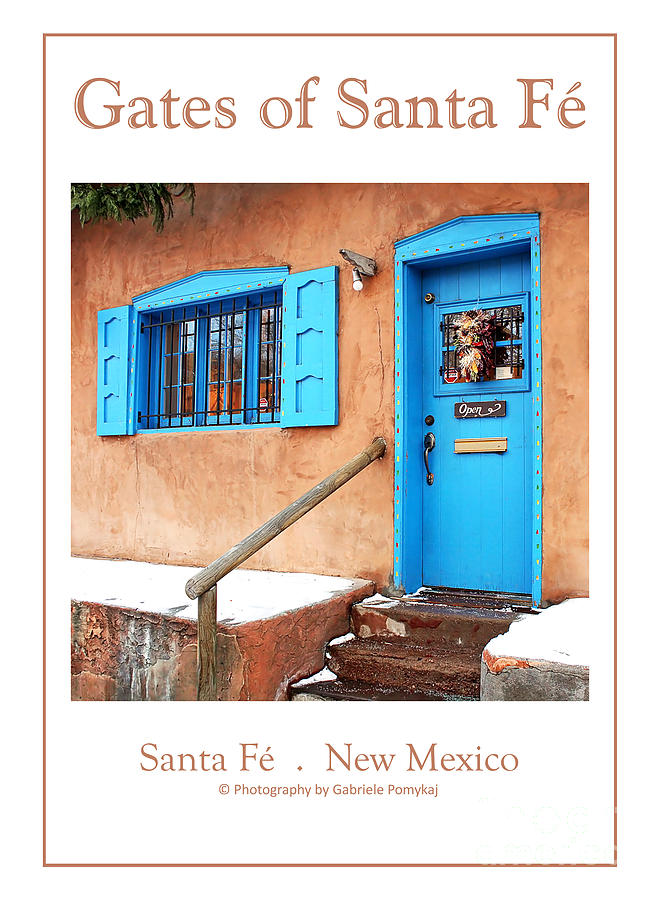 Gates of Santa Fe I Photograph by Gabriele Pomykaj