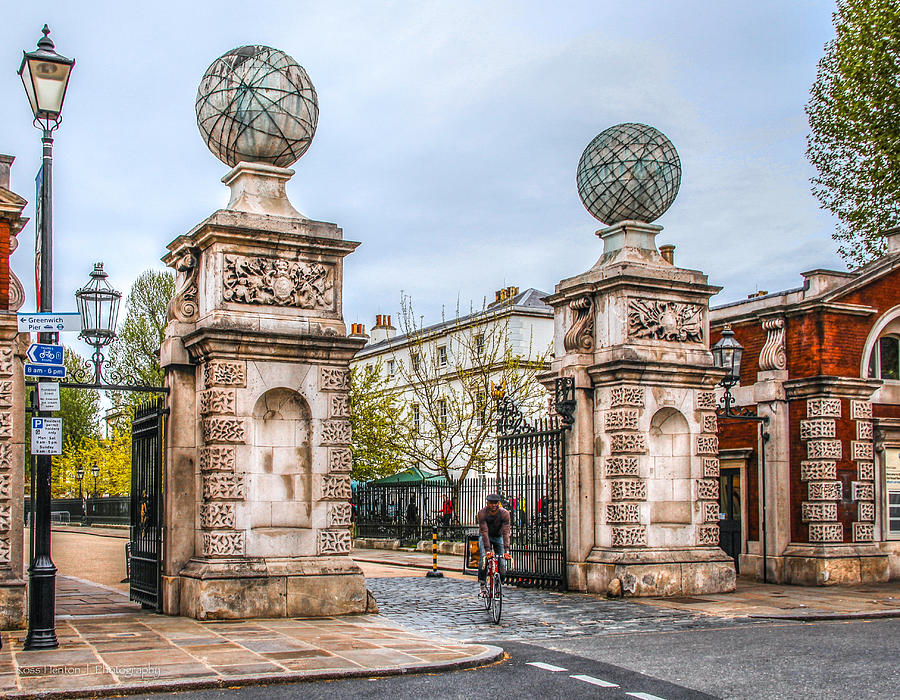 Gates of the Old Royal Naval College Photograph by Ross Henton