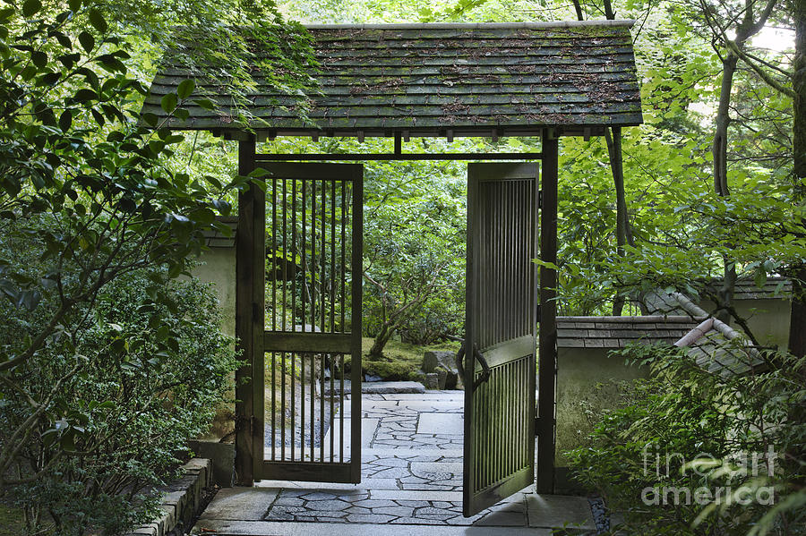 Gates of Tranquility Photograph by Sandra Bronstein