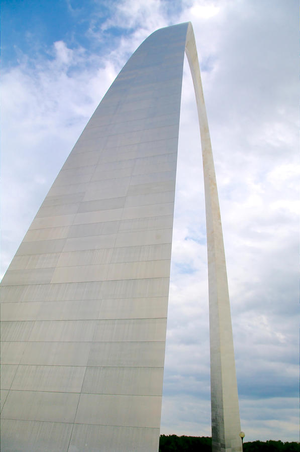 Gateway Arch Angle 3 Photograph by Larry Jost Fine Art America