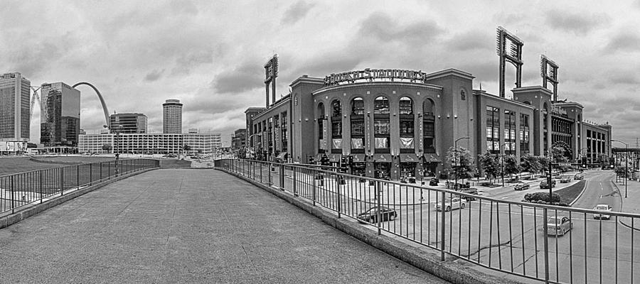 Gateway to Busch Black and White Photograph by C H Apperson