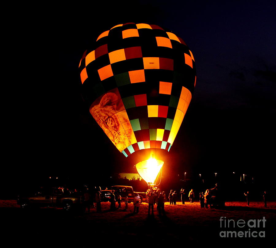 Basket Photograph - Gathering For Night Glow by Robert Frederick