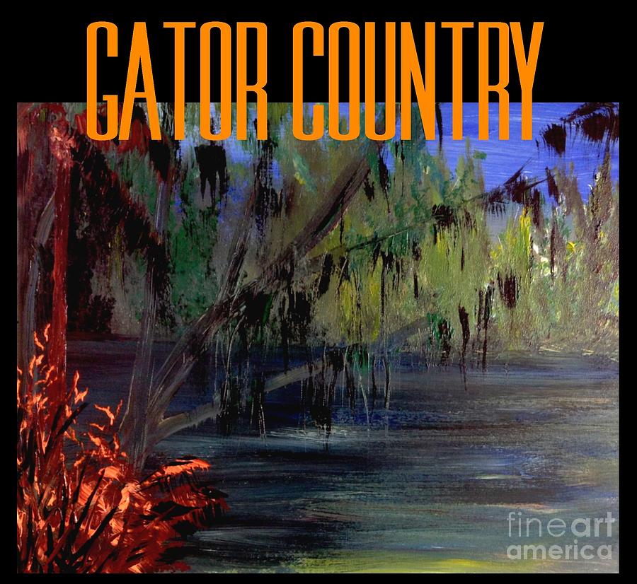 Gator Country Painting by James and Donna Daugherty