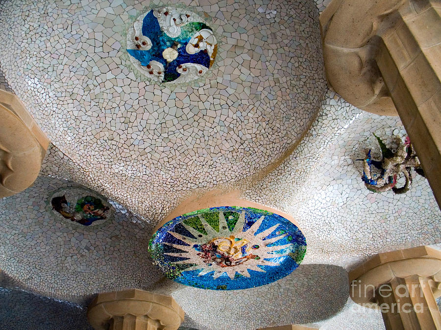 Gaudi Detail Photograph by Tim Holt