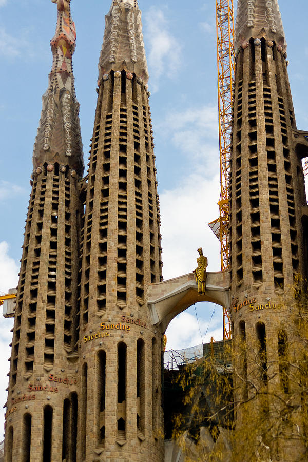Gaudi Steeples Photograph by James Gay