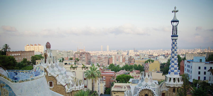 Gaudis Parc Guell In Barcelona Photograph by Meshaphoto Gaudis Parc Guell In Barcelona Photograph by Meshaphoto