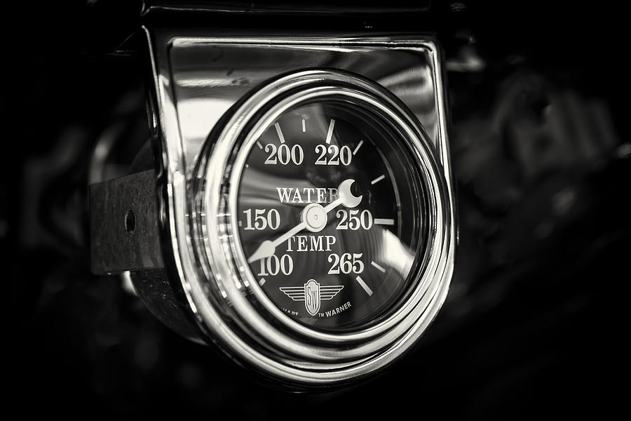 Gauge of Black and Steel Photograph by Caitlyn  Grasso
