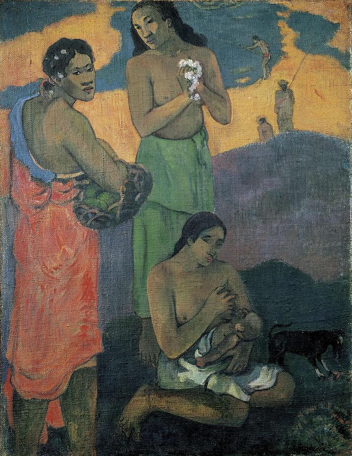 Gauguin, Paul 1848-1903. Three Women Photograph by Everett - Fine Art ...