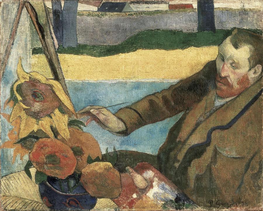 Gauguin, Paul 1848-1903. Van Gogh Photograph by Everett