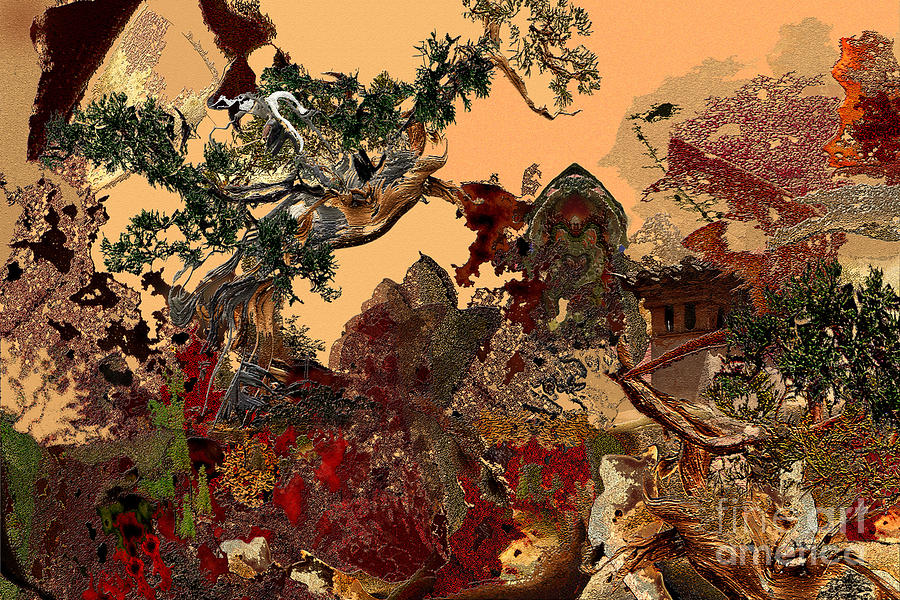 Abstract Digital Art - Gautama by Paul Gentille
