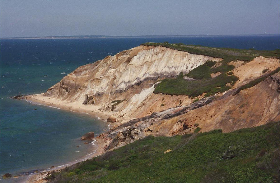 Gay Head Clay Cliffs 1990 Photograph by Jewels Hamrick