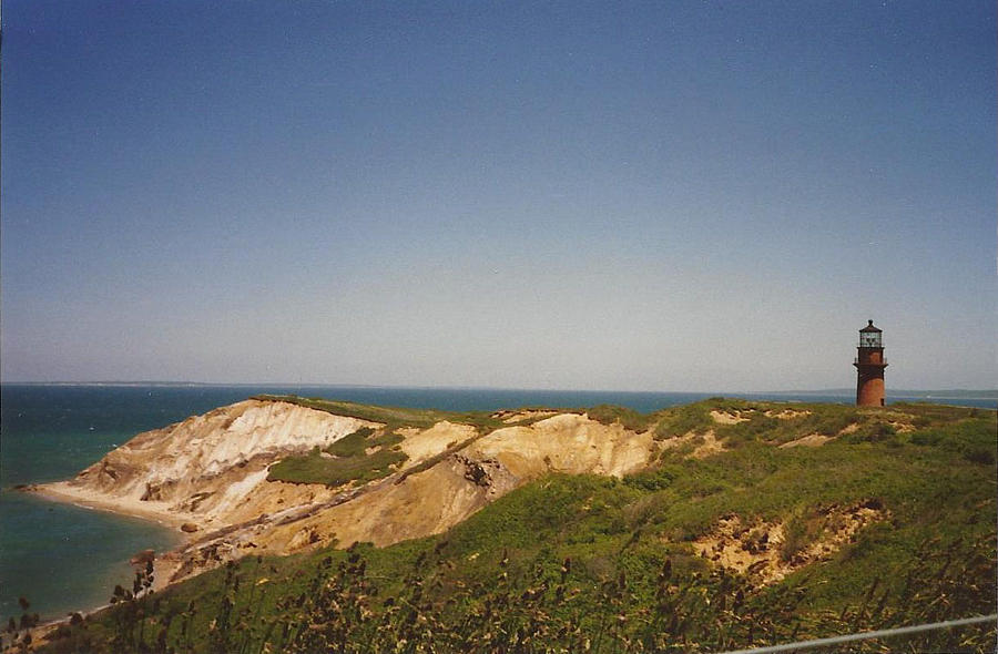 Gay Head Lighthouse 1990 Photograph by Jewels Hamrick