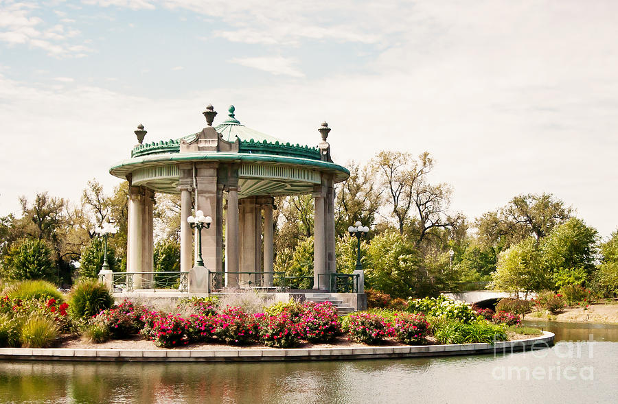 Gazebo at Forest Park St Louis MO Photograph by Pam  Holdsworth