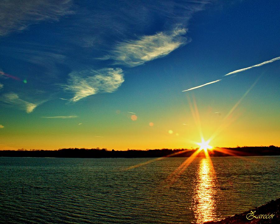 GC Lake Sunrise Photograph by David Zarecor