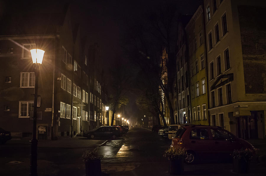 Gdansk at night Photograph by Adam Budziarek - Fine Art America