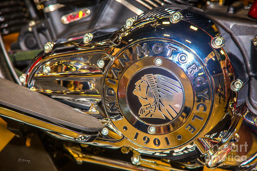 Gear Head Indian Chief Photograph by Rene Triay FineArt Photos