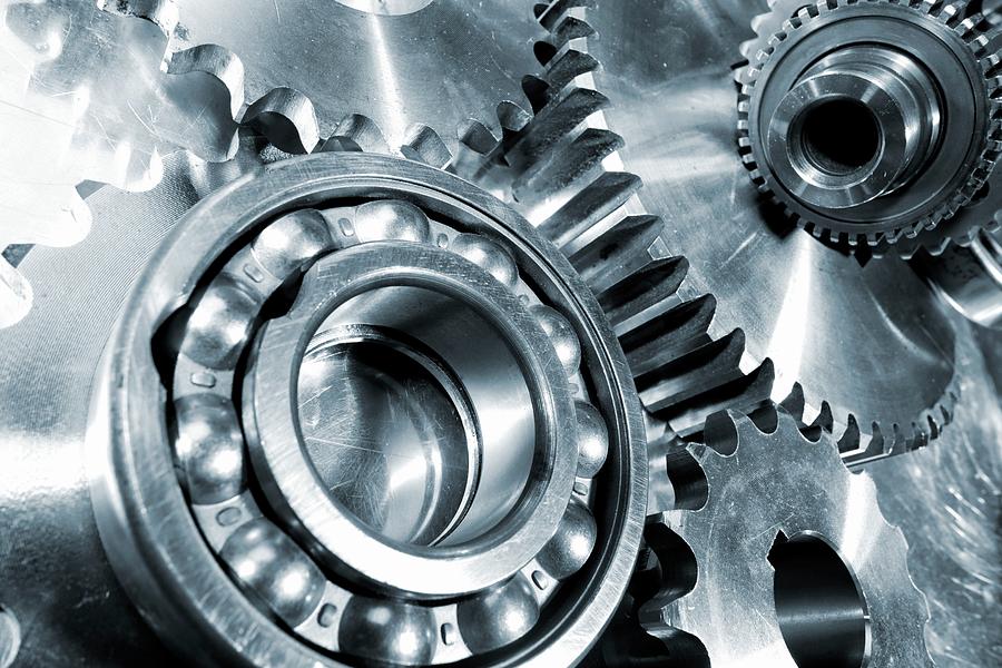 Gears And Ball Bearings Photograph by Christian Lagerek/science Photo Library