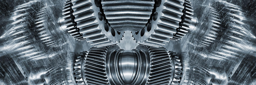 Gears And Cogs Engineering Concept Photograph by Christian Lagereek