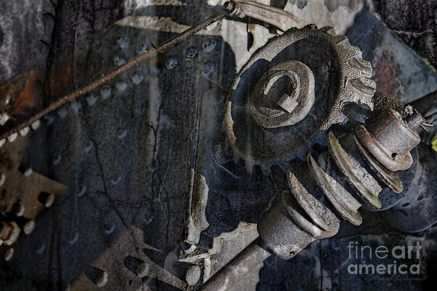 Gears Photograph by David Arment