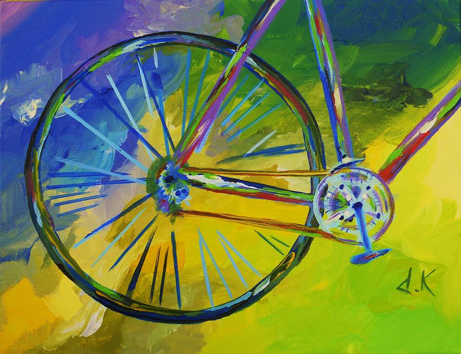 Gears of Joy Painting by David Keenan