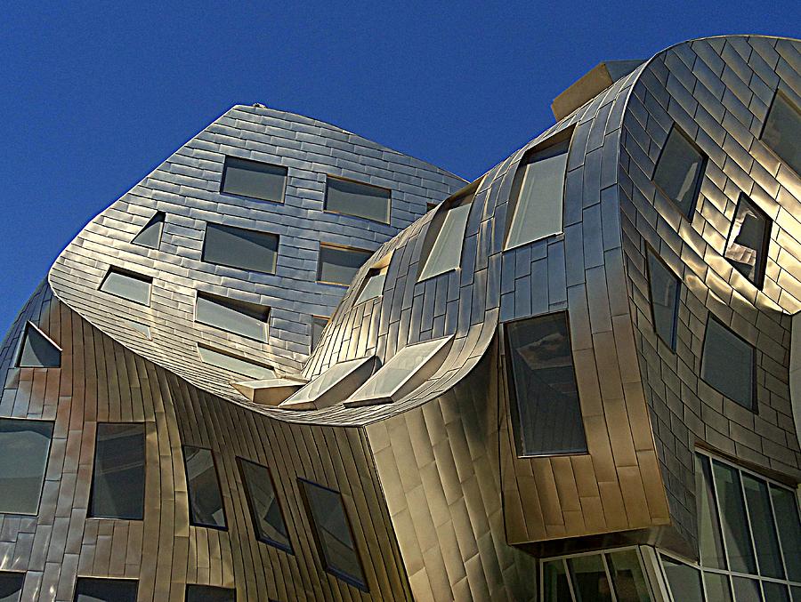 Architecture Photograph - Gehry Architecture 5 by Ron Kandt