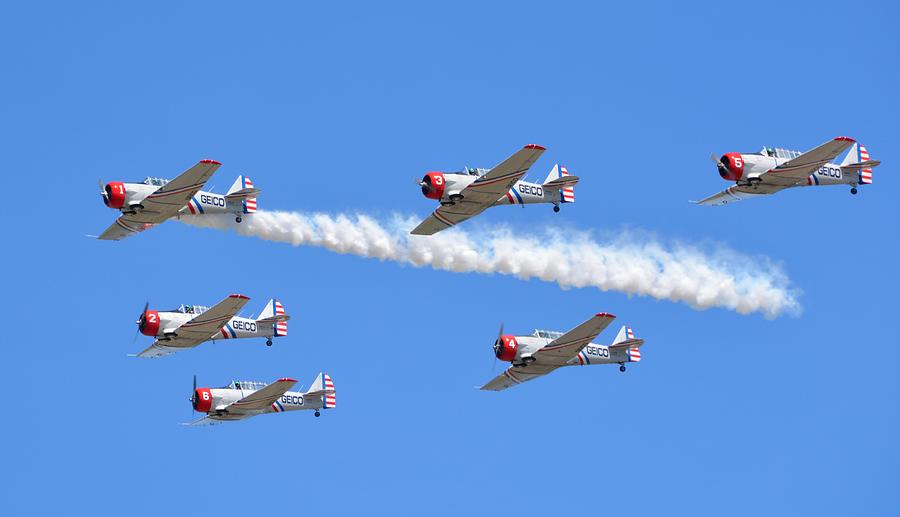 GEICO Skytypers Photograph by Matt Abrams