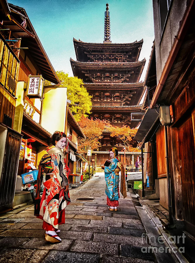 Geisha Temple Photograph by John Swartz