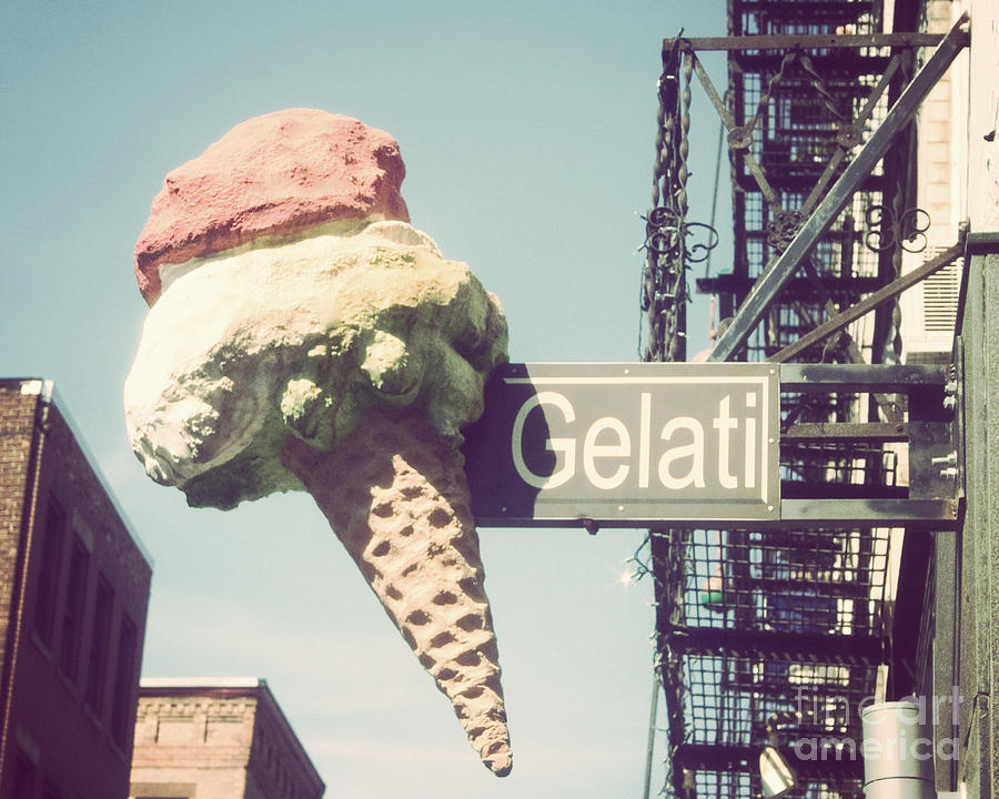 Ice Cream Photograph - Gelati by Jillian Audrey Photography