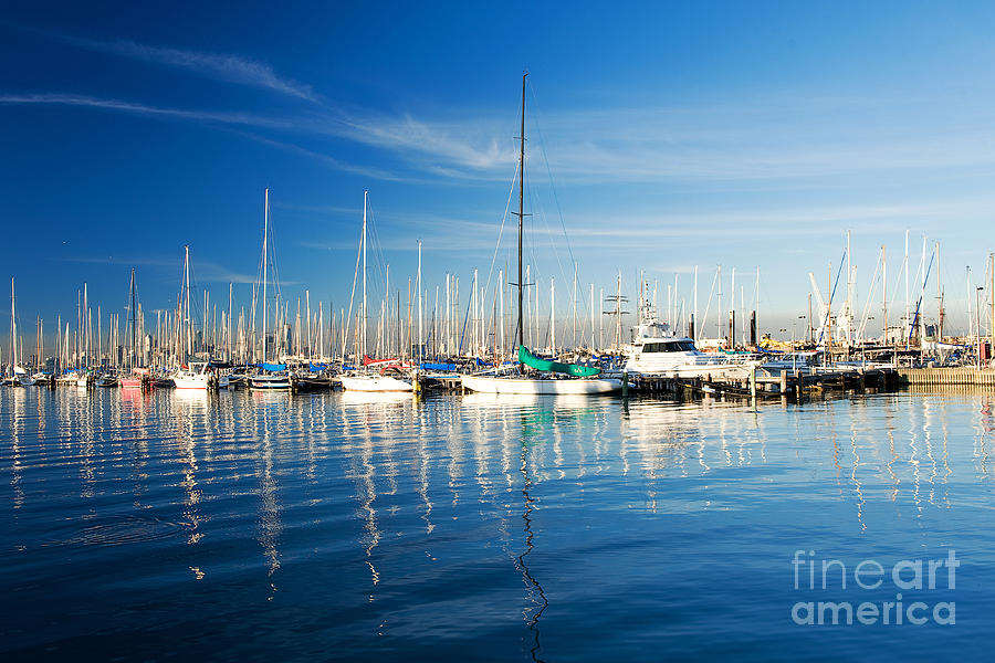 Gem Pier of Williamstown Photograph by Yew Kwang