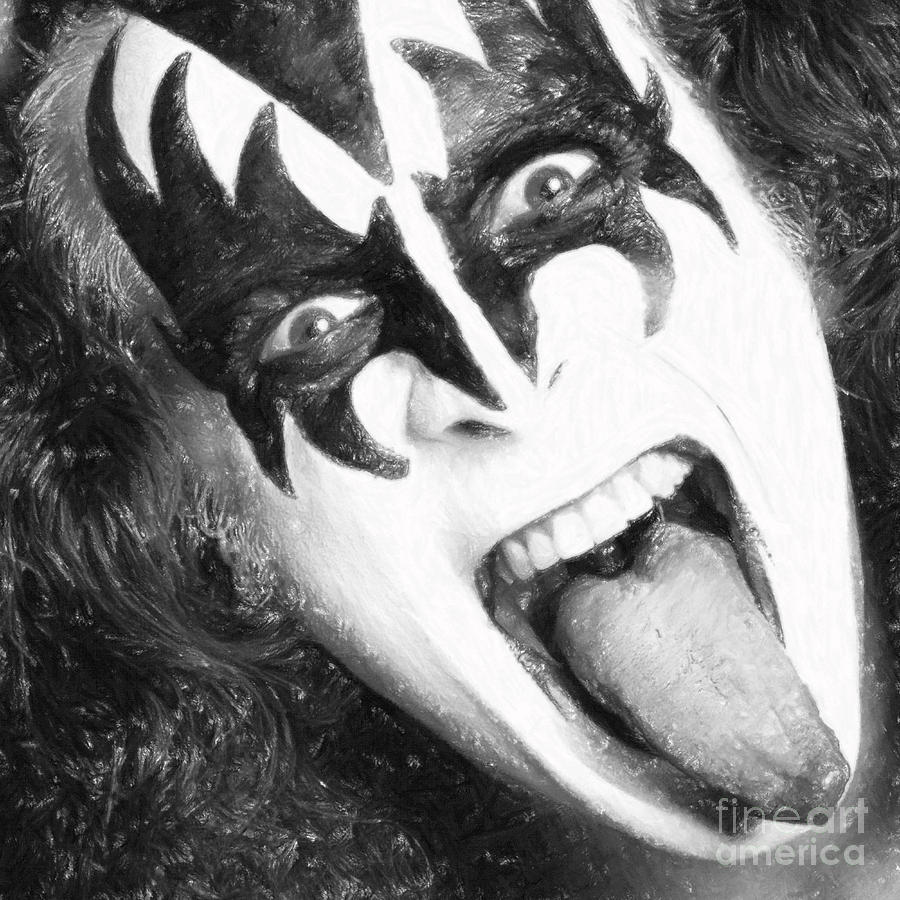 Gene Simmons by Antony McAulay