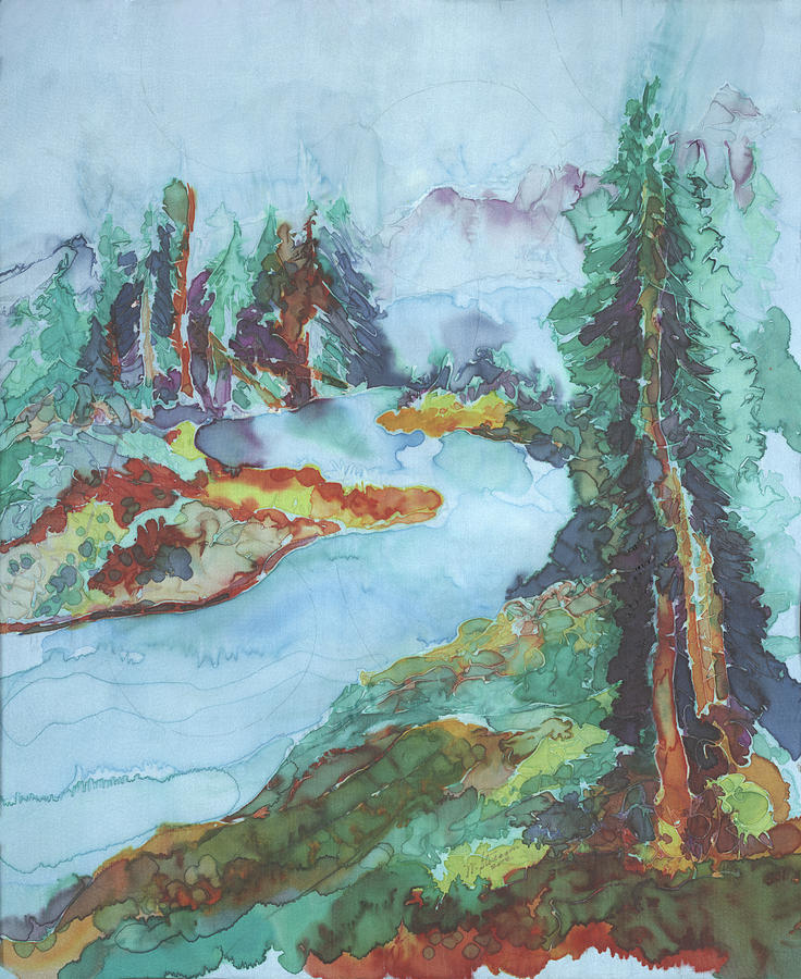 General Creek Painting by Walt Stevenson Stevenson