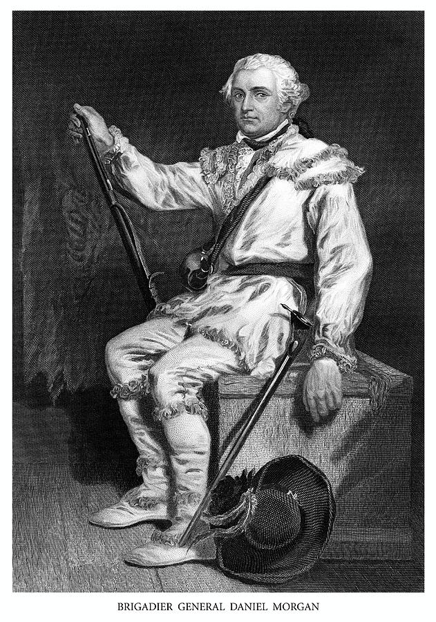 General Daniel Morgan Painting by Historic Image