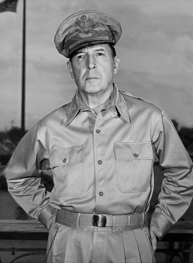 General Douglas MacArthur Photograph by Andrew Lopez