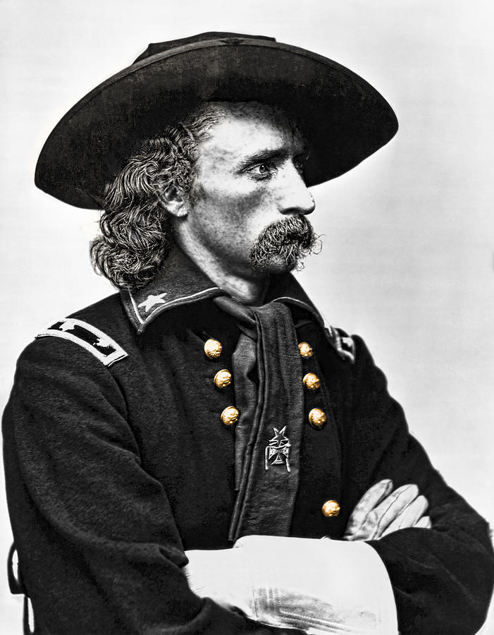 General George Armstrong Custer Photograph by Daniel Hagerman