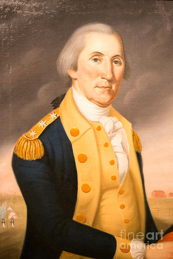 General George Washington ca 1790 Photograph by Edward Fielding